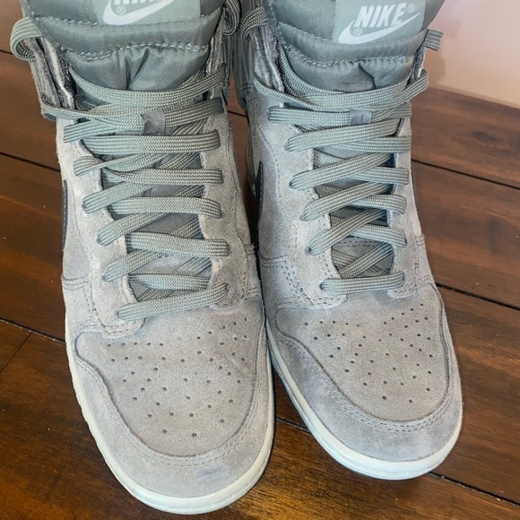 Womens Nike Dunk Sky Hi Print US Size 8 543258-302 - Picture 4 of 11